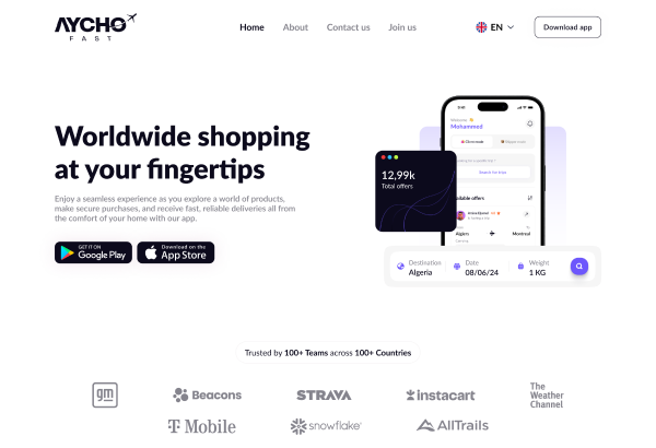 landing page image