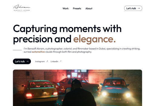 Landing Page Preview